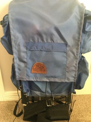 Vintage ‘famous Trails’ Everest 613 External Aluminum Frame Backpack With Tent