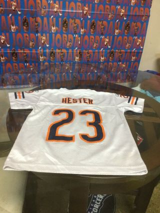 Chicago Bears Devin Hester White Reebok Jersey Youth Small