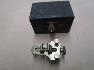 Vintage German Gold Tone Ornate Poising Tool Watchmaker Repair Tool