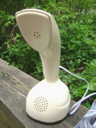 Vintage Mid - Century Modern Ericofon Dial Telephone - North Electric Co.  - Ivory