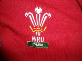 VINTAGE WALES 2003 RUGBY WORLD CUP JERSEY SHIRT SIZE LARGE 2
