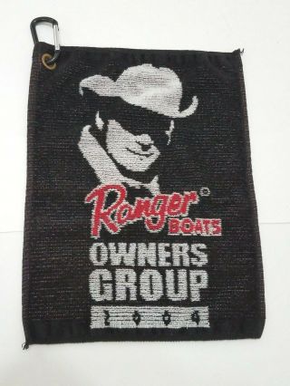 Ranger Boats Owners Group 2004 Vintage Hand Golf Towel With Carabiner 16x12 "