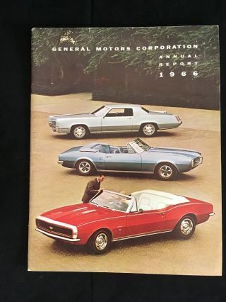 General Motors Corporation Annual Report 1966
