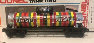 Vintage Lionel 6 - 9278 Lifesavers Tank Car 1978 Ln Mth