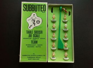 Vintage Subbuteo Team Leeds United / Real Madrid 21 Hw