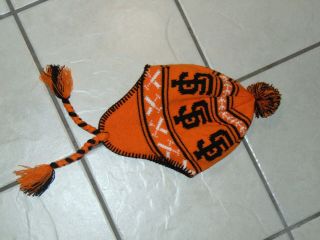 San Francisco Sf Giants Sga Braided Orange Knit Beanie Cap Hat
