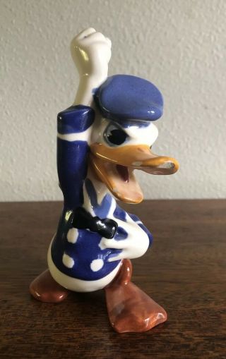 Brayton Laguna Donald Duck Pottery Figure Vintage Disney As Found