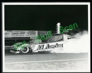 1970s Vintage Drag Racing 8 " X 10 " Photo (matte Finish) All American Funny Car