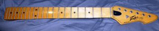 Vintage 1981 Peavey T - 15 Maple Electric Guitar Neck Complete Neck