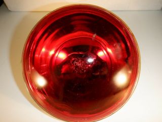Vintage Par 46 6v Beam Lamp • 6v Headlamp • All - Red Glass • 6v Show Car