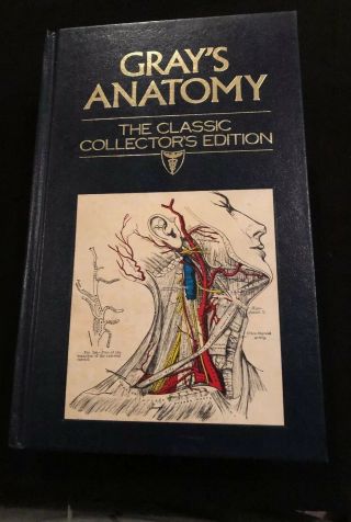 1977 “grays Anatomy” The Classic Collectors Edition Illustrated Hard Cover.