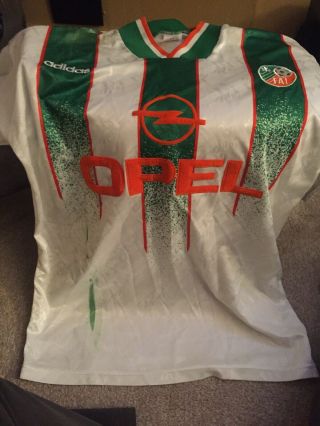 Vintage Adidas Ireland Football Shirt Size 38 - 40 Garment