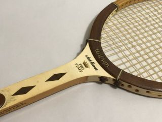 VINTAGE Wilson Jack Kramer Pro Staff wooden tennis racket L@@K 2