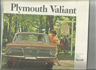 1965 Plymouth Valiant And Valiant Signet Dealer Sales Brochure