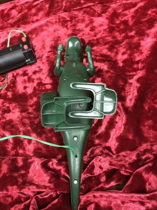 Vintage Sears T REX TYRANNOSAURUS Remote Battery Operated Old Toy Town Dinosaur 3