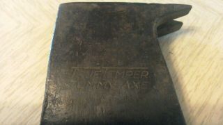 Vintage True Temper " Tommy " Axe Hatchet Nail Puller Head Barn Find