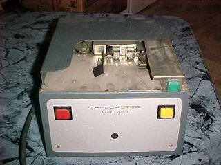 Vintage Tapecaster 700 - P Tape Cart Recorder Machine From Radio Broadcast Station