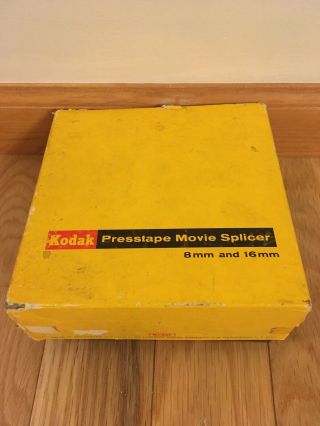 Vintage Kodak Presstape Movie Splicer For 8mm And 16mm No 64