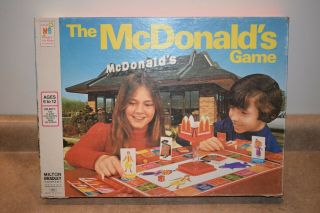 Vintage 1975 The Mcdonald’s Game Board Game - Complete