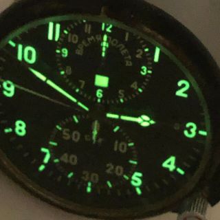 Russian Military Chronograph Cockpit Clock ACHS - 1 Air Force Aircraft SU USSR 3