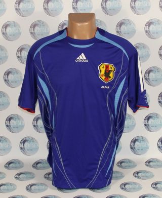 Japan National Team 2006 2007 Football Soccer Shirt Jersey Era Nakamura Adidas L