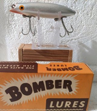 1 Vintage Wood Bomber Jerk Box And Fishing Lure