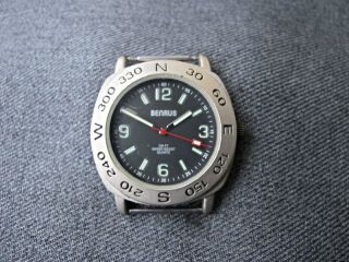 Vintage Benrus Watch For Spare Parts Repair