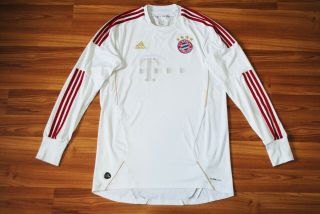Bayern Munich Goalkeeper Football Shirt Jersey 2012 - 2013 Adidas Mens Size Large