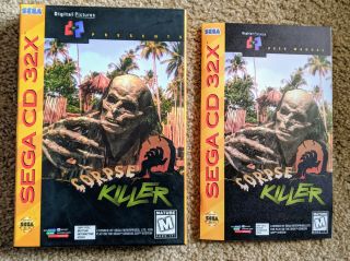 Sega Genesis Cd 32x Corpse Killer (1994) Vintage Video Game Complete