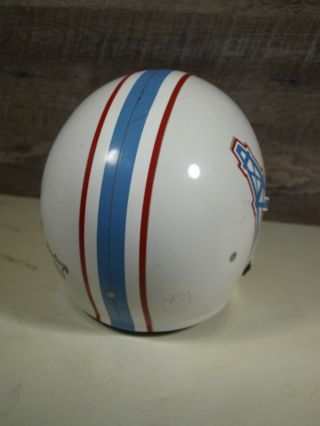 Vintage 1980 Rawlings Houston Oilers HNFL Medium Youth Football Helmet 2