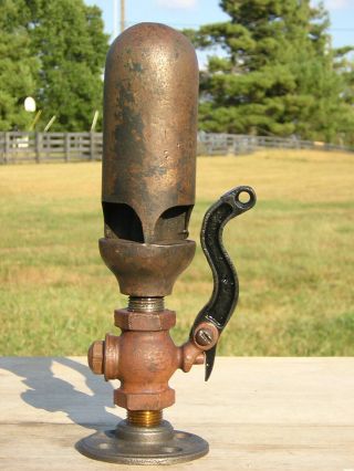 2 " Dia.  Powell 3 Chime Steam Whistle With Mcnabb Harlin Valve / Traction Engine