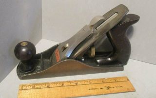 Vintage Tool Stanley No.  3 Smooth Plane Perfect Rosewood