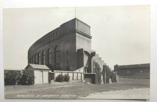 Vintage Real Photo Postcard Lincoln,  Nebraska,  University Of Neb.  Stadium Unpost