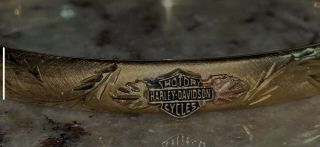Harley Davidson Black Hills Gold 14k Bracelet