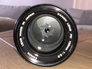 Canon FD 135mm F2.  8 Lens - Vintage Portrait Lens 3