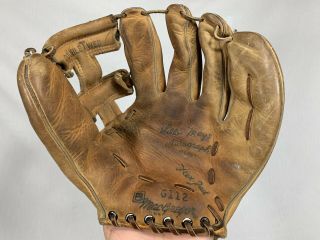 Vintage Willie Mays Macgregor G112 Baseball Glove Usa Made