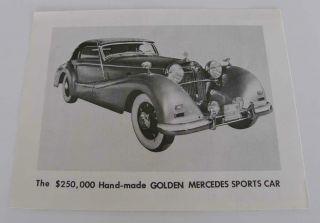 Eva Braun Mercedes Auto Poster