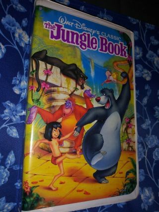 The Jungle Book (vhs) Walt Disney Classics 3 - 14 - 91 Vintage