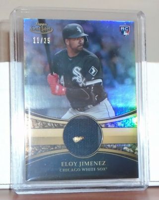 2019 Topps Gold Label:eloy Jimenez - Chi Sox 11/25 Golden Nugget Prospect Rc Ssp