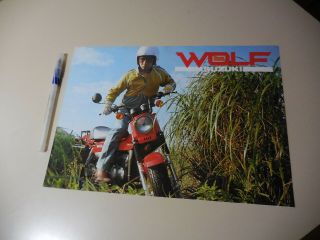 Suzuki Wolf Japanese Brochure La11a Rt50