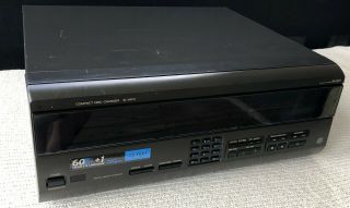Technics Sl - Mc3 Cd Changer Compact Disc Jukebox Player 60,  1 Vtg Serviced