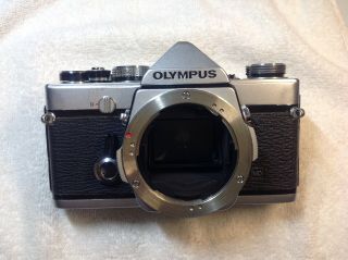 Olympus Om - 1 35mm Slr Vintage Camera Body