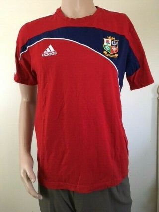 Adidas 2009 British Lions Rugby Union Shirt Jersey Tour South Africa Men L Large