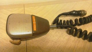 Vintage General Electric Cb Radio Microphone Shure Brothers Em25a