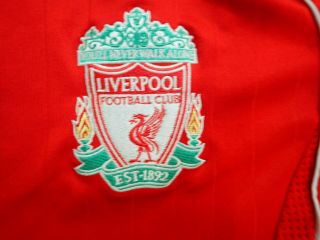 L46 2006 - 08 Liverpool Home Shirt Vintage Football Gerrard Jersey Medium 3