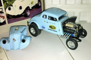 1/18 Diecast Precision Miniatures Ohio George Montgomery 33 Malco Willy ' s Gasser 3