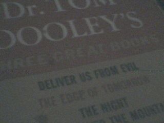 3 Books About Tom Dooley Missionary 1950 