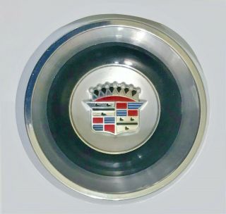 1960 Cadillac Eldorado Horn Button Chrome Vintage