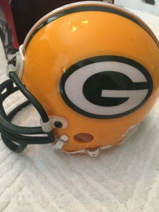 Jim Taylor Green Bay Packers HOF Hall Of Famer Signed Mini Helmet Autographed 2