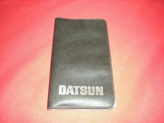 Vintage 1976 Datsun Pocket Product Guide Booklet